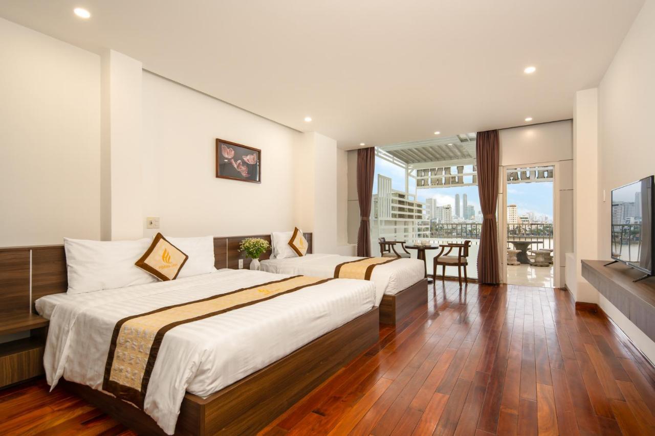 Hoang Linh Riverfront Hotel Da Nang Esterno foto